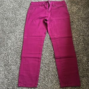 Women’s Red Camel Junior Size 11 Inseam 29” Skinny Jeans